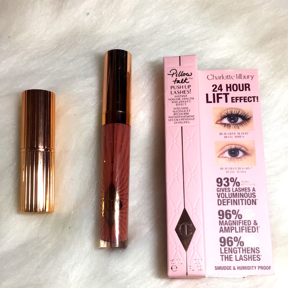 Charlotte Tilbury cosmetics.